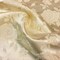1 Yard Ivory Floral Jacquard Satin Fabric for Dresses Jackets Upholstery Decor 100% Polyester 54/56" Width